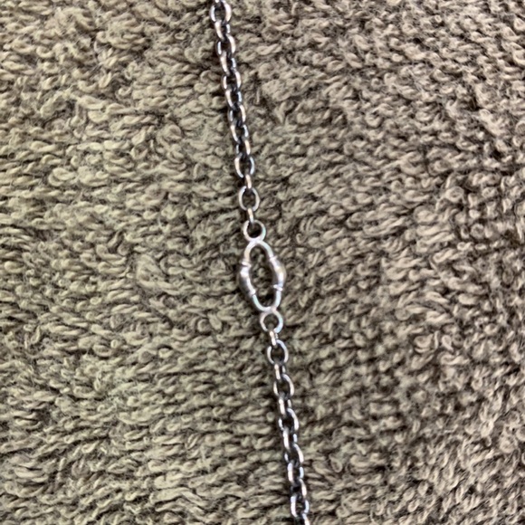 Scott Kay Sterling Silver Cross Pendant Necklace - Picture 4 of 7